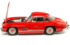 IXO Collection 1/8 Mercedes Benz 300 SL Coupe 1955 Rood metalen bouwpakket