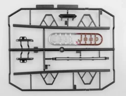 Killerbody 1/10 Jeep Gladiator Rubicon ABS Body Set 313mm