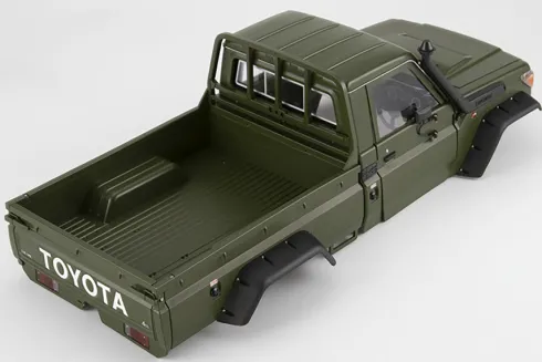 Killerbody Toyota Land Cruiser 70 Green Hard Body Kit voor Traxxas TRX-4