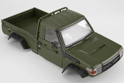 Killerbody Toyota Land Cruiser 70 Green Hard Body Kit voor Traxxas TRX-4