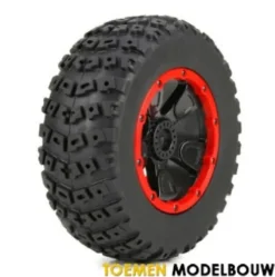 Left & Right Tire 1ea Premounted – LOS45004