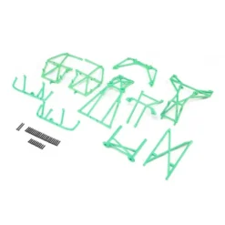 LOSI Cage Set, Complete, Green: LMT – LOS241027