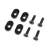Losi EngineMountInsert & Screws 21T Black(4) DBXL 2.0 – LOS232139