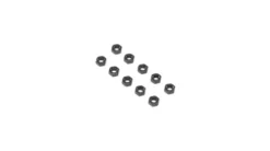 Losi Flat Nut, Steel, M4 (10) – LOS255024