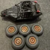 Losi 1/6 8IGHT Super Lasernut 6S body met banden (gebruikt)!