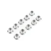LOSI Lock Nut Flanged M5 x 0.8 Serrated (10) – LOS235015