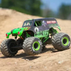Losi 1/18 Mini LMT 4X4 Brushed Monster Truck RTR Grave Digger