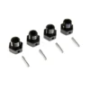 Losi 17mm Wheel Hex, Black (4): SBR 2.0 – LOS252129