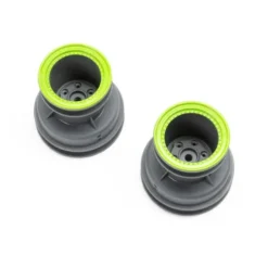 Losi MT Wheel Green Beadlock Lt Grey(2) Mini LMT – LOS41044