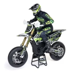 Losi 1/4 Promoto-SM FXR Supermoto Motorcycle RTR Wit Basic zonder accu en lader