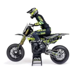 Losi 1/4 Promoto-SM FXR Supermoto Motorcycle RTR Wit Basic zonder accu en lader