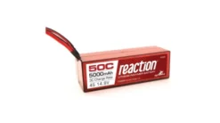 LOSI Reaction HD 14.8V 5000mAh 50C 4S LiPo, Hardcase: EC5 – DYNB3804EC