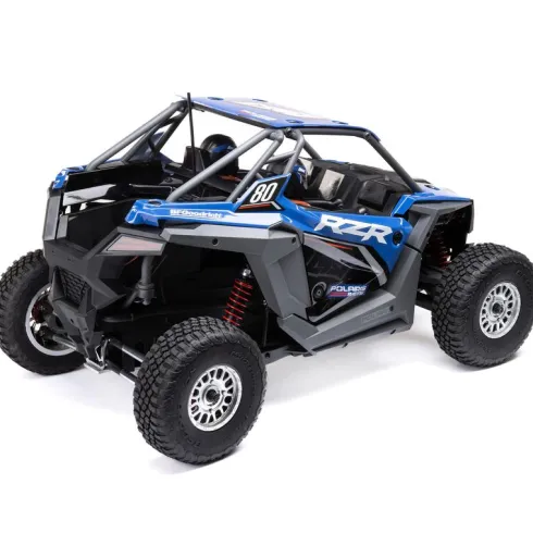 Losi 1/10 RZR Rey 4WD Brushless RTR Polaris Blauw