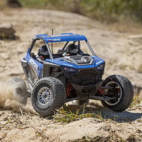 Losi 1/10 RZR Rey 4WD Brushless RTR Polaris Blauw