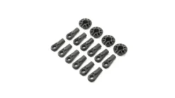 Losi Shock and Rod Ends, Spring Cups (12): Super Baja Rey – LOS254034