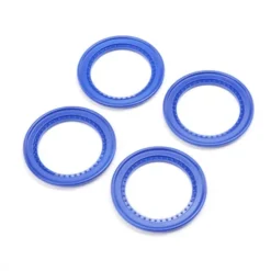 Losi Snap-in Beadlock Rings, Blue (4): LMT 2.0 – LOS-1821
