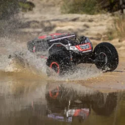 Losi 1/6 Super Rock Rey V2 Raceline 8S 4X4 RTR Brushless Desert Buggy Rood (Versie 2024/2025)