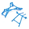 LOSI Top and Upper Cage Bars, Blue: LMT LOS241048