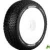 Louise B-Turbo 1/8 Buggy Banden Zeskant 17 mm (super zacht) wit – Verpakt per 2 stuks