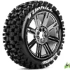 Louise B-Uphill 1/8 Buggy Banden Zeskant 17 mm (zacht) chrome – Verpakt per 2 stuks