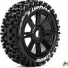 Louise B-Uphill 1/8 Buggy Banden Zeskant 17 mm (zacht) zwart – Verpakt per 2 stuks