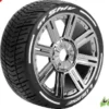 Louise MFT GT-Shiv 1/8 Buggy Banden Zeskant 17 mm chrome (zacht) – Verpakt per 2 stuks