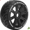 Louise MFT GT-Tarmac 1/8 Buggy Banden Zeskant 17 mm zwart (zacht) – Verpakt per 2 stuks