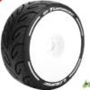 Louise MFT GT-Tarmac 1/8 Buggy Banden Zeskant 17 mm wit (super zacht) – Verpakt per 2 stuks