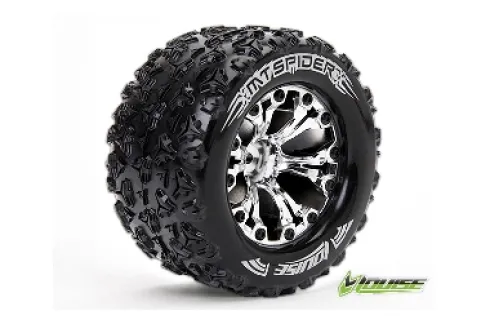 Louise MT-Spider 2.8 Inch 1/10 Monster Truck Banden – Verpakt per 2 stuks (voorkant)