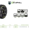 Louise RC MFT B-UPHILL 1/8 Buggy Banden Set – Gemonteerd – Zacht – Zwarte Spaakwielen – Verwisselbare 0″ & 1/2″ Offset Hex 17mm (L-T3364SB)