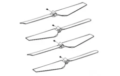 Main blades (4) Galaxy Visitor 3 – NE252901