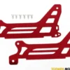 Main frame & side plate & outer red anodized aluminium & screws – TRX6327