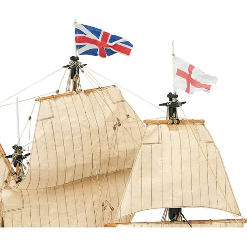 Mamoli Mayflower Koopvaardijschip houten scheepsmodel 1:70