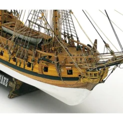 Mamoli USS Rattlesnake Brik zeilschip houten scheepsmodel 1:64