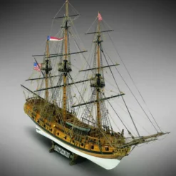 Mamoli USS Rattlesnake Brik zeilschip houten scheepsmodel 1:64