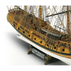 Mamoli USS Rattlesnake Brik zeilschip houten scheepsmodel 1:64
