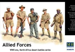Master Box Ltd Allied Forces WWII North Africa Desert Battle Series – 1:35 Bouwpakket