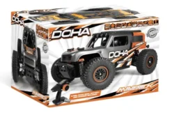 Maverick Doha 1/20 4WD Electric Monster Truck met LED verlichting – Oranje