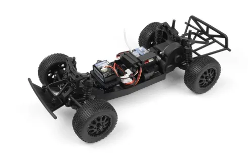 Maverick RC Microbe SC Flux 1/24 Short Course Truck compleet met 7.4V 350mAh LiPo accu en lader – Geel