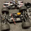 Maverick RC Quantum+ XT Flux 3S 1/10 4WD Stadium Truck – In Topconditie, 2x Gebruikt, Let Op: Lager Los bij Middenas