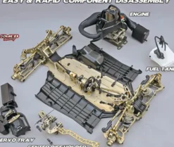 MCD XR-5 Rally Max Ultimate Rolling Chassis (zonder electro of brandstof conversie set)