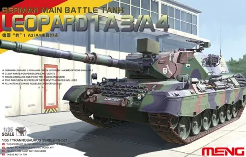 Meng German Main Battle Tank Leopard 1 A3/A4 – 1:35 bouwpakket