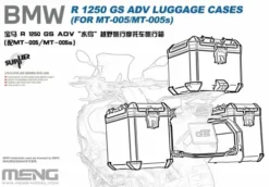 MENG SPS091 BMW R1250 GS ADV Bagagekoffers 1:9 Plastic Modelbouwpakket