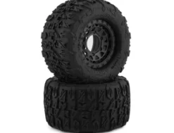 Method Terraform Belted 1/10 Monster Truck Tyres On Array Beadlock Rims (12mm/14mm) (Traxxas / ARRMA / HPI)
