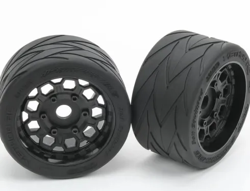 Method Velociter Belted Onroad Tyres On Hive Rims 1/7 54/100 (ARRMA Infraction / Limitless / Felony)
