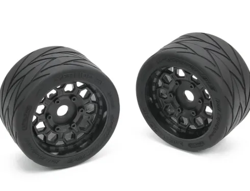 Method Velociter Belted Onroad Tyres On Hive Rims 1/7 54/100 (ARRMA Infraction / Limitless / Felony)