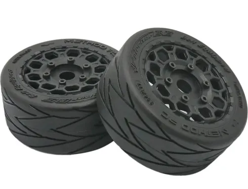 Method Velociter Belted Onroad Tyres On Hive Rims 1/7 45/100 (ARRMA Infraction / Limitless / Felony)