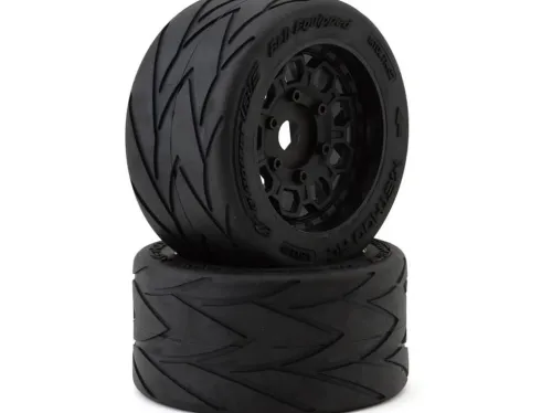 Method Velociter Belted Onroad Tyres On Hive Rims 1/7 54/106 (ARRMA Infraction / Limitless / Felony)