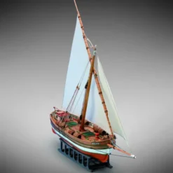 Mini Mamoli Bregante houten scheepsmodel 1:72