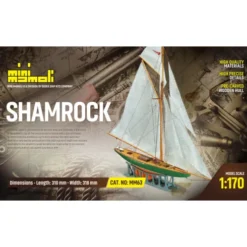 Mini Mamoli Shamrock houten scheepsmodel 1:170